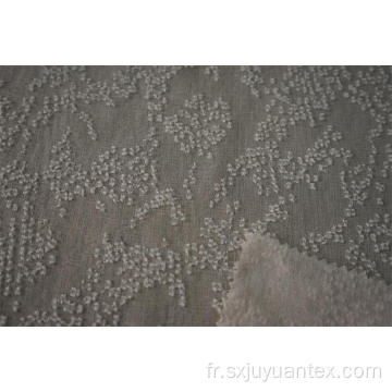 Tissu en mousseline de soie teint par jacquard en polyester Sky Star Clip